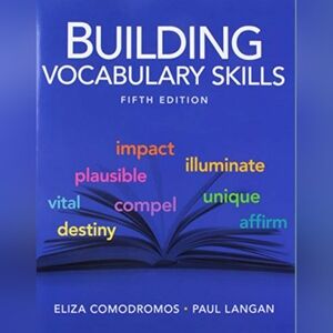 Building Vocabulary Skills Book